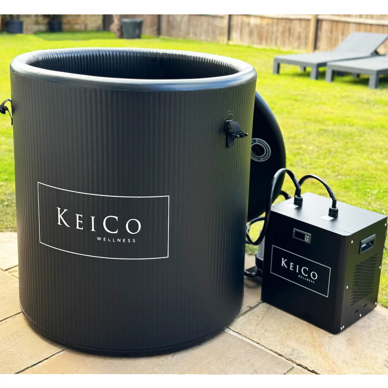 KeiCo Freeze Ice Tub Cold Plunge Barrel