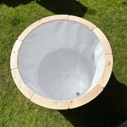 KeiCo Wellness Thermowood XL Ice Bath - DIY Flat Pack - 1000L Cold Plunge