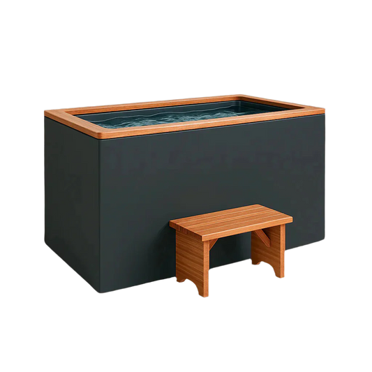 XL Cold Plunge Tub – Stainless Steel
