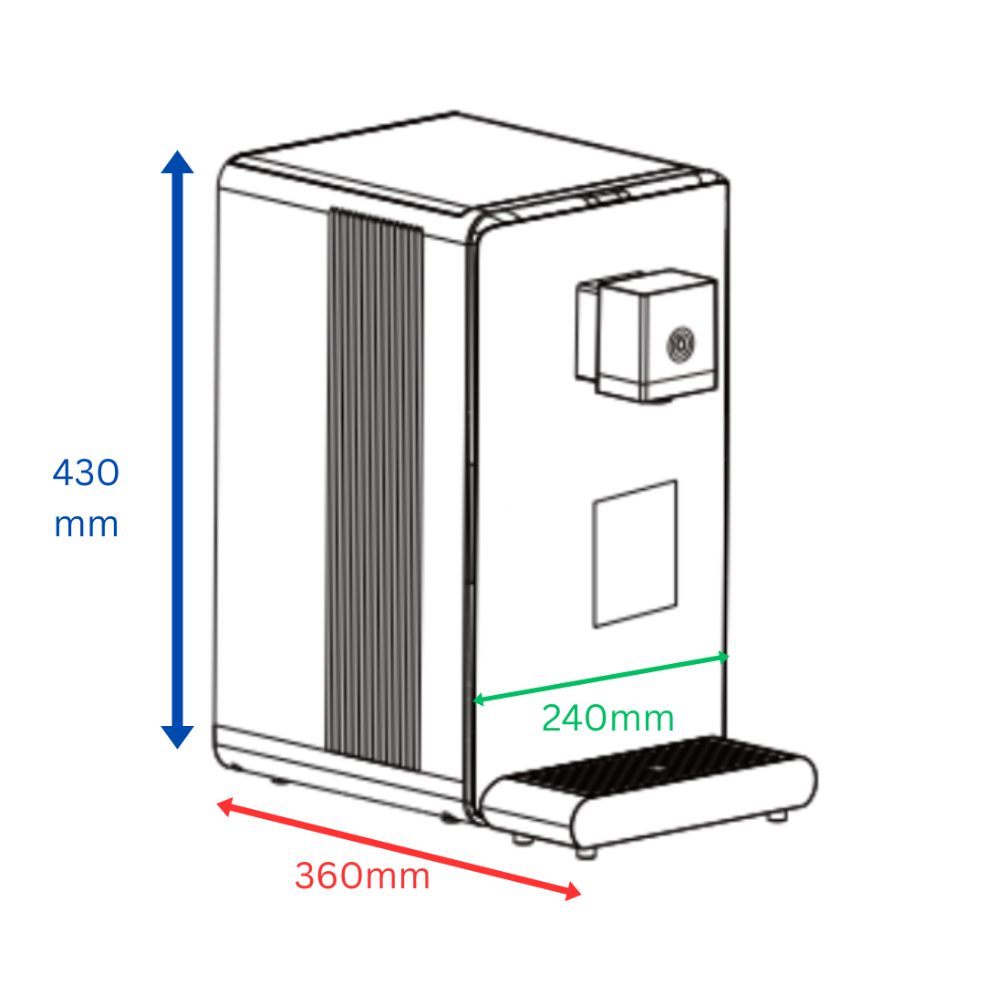 Osmio Fusion 3.0 Installed Hydrogen Reverse Osmosis System