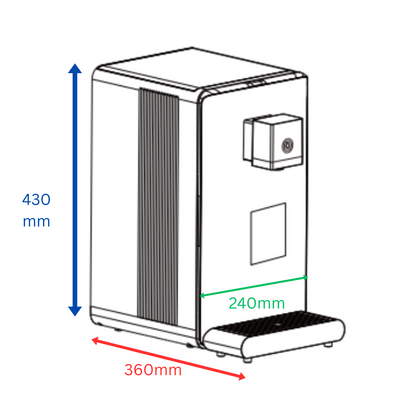 Osmio Fusion 3.0 Installed Hydrogen Reverse Osmosis System